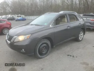 2010 Lexus RX 350 with VIN 2T2BK1BA6AC062908, listed as a Copart auction lot 52739005 with 124,793 mi miles and Salvage Title. Bid and sale history available at DreamBid. Image 1.