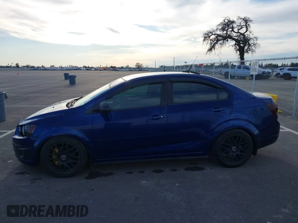 2013 Chevrolet Sonic LT with VIN 1G1JC5SB2D4147595, listed as a IAAI auction lot 41643641 with 83,538 mi miles and . Bid and sale history available at DreamBid. Image 14.