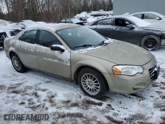 2006 Chrysler Sebring Touring with VIN 1C3EL56R66N125939, listed as a Copart auction lot 47768375 with 58,382 mi miles and Clean Title. Bid and sale history available at DreamBid. Image 4.