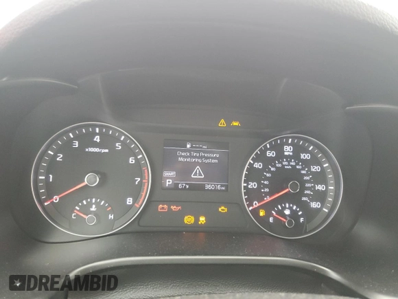 2019 Kia Forte LXS with VIN 3KPF24ADXKE049410, listed as a Copart auction lot 83478834 with 36,016 mi miles and Salvage Title. Bid and sale history available at carsss.com. Image 9.