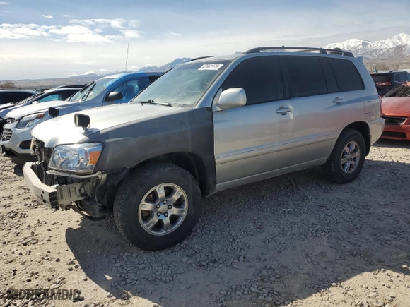 2004 Toyota Highlander with VIN JTEEP21A740038833, listed as a Copart auction lot 47662575 with 0 mi miles and Salvage Title. Bid and sale history available at carsss.com. Image 1.