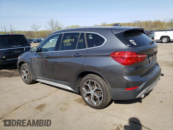 2018 BMW X1 xDrive28i with VIN WBXHT3C33J5K31838, listed as a Copart auction lot 48650943 with 63,064 mi miles and . Bid and sale history available at DreamBid. Image 2.