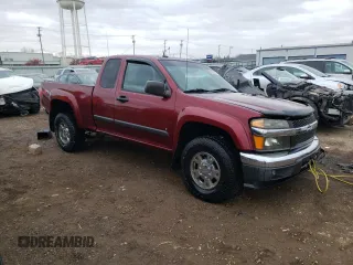 2008 Chevrolet Colorado 1LT with VIN 1GCDS19E488100714, listed as a Copart auction lot 83572374 with 127,969 mi miles and Salvage Title. Bid and sale history available at DreamBid. Image 4.