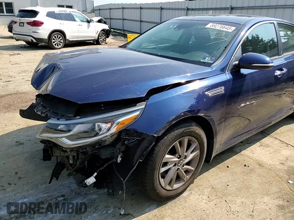 2019 Kia Optima LX with VIN 5XXGT4L31KG312705, listed as a Copart auction lot 59276645 with 17,774 mi miles and Salvage title. Bid and sale history available at DreamBid. Image 14.