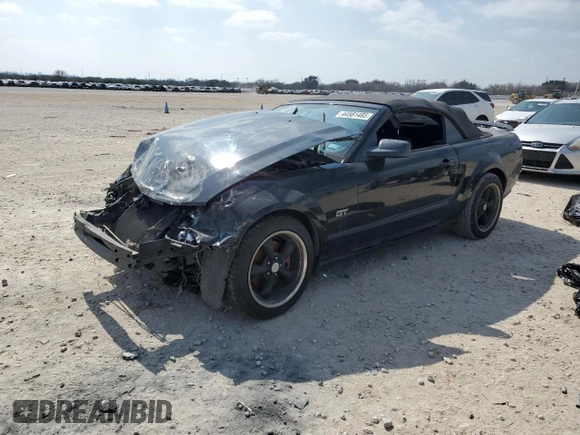 2007 Ford Mustang GT Deluxe with VIN 1ZVHT85H975320984, listed as a Copart auction lot 44561485 with 176,981 mi miles and Non Repairable. Bid and sale history available at carsss.com. Image 1.