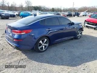 2019 Kia Optima LX with VIN 5XXGT4L38KG365515, listed as a IAAI auction lot 41829120 with 86,510 mi miles. Bid and sale history available at carsss.com. Image 4.