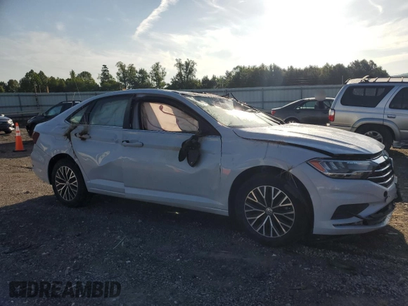2019 Volkswagen Jetta S with VIN 3VWC57BU3KM007139, listed as a Copart auction lot 61369925 with 60,353 mi miles and Salvage title. Bid and sale history available at DreamBid. Image 4.