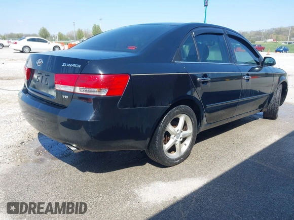 2006 Hyundai Sonata GLS with VIN 5NPEU46F36H043076, listed as a IAAI auction lot 41950635 with 161,024 mi miles and . Bid and sale history available at DreamBid. Image 4.