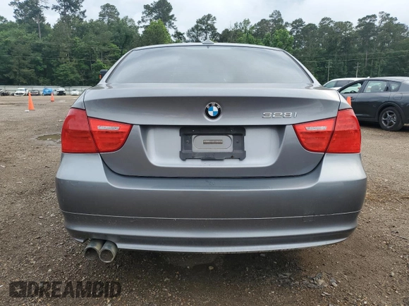 2011 BMW 3 Series 328i with VIN WBAPH5C54BA445749, listed as a Copart auction lot 55061135 with 124,159 mi miles and Salvage title. Bid and sale history available at DreamBid. Image 6.