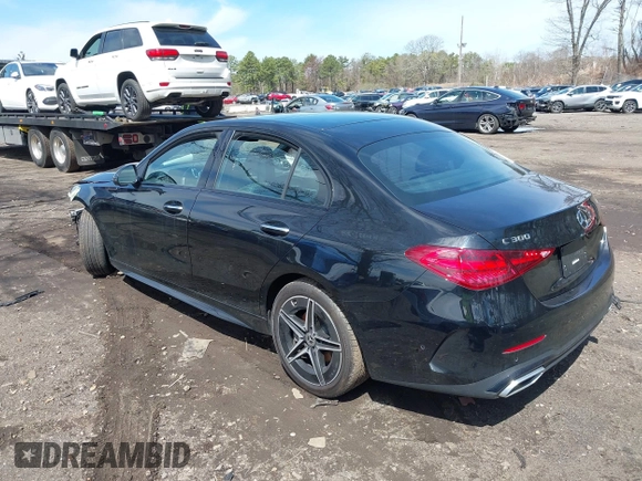 2023 Mercedes-Benz C 300 with VIN W1KAF4HB7PR106473, listed as a IAAI auction lot 42018632 with 10,720 mi miles and . Bid and sale history available at DreamBid. Image 14.