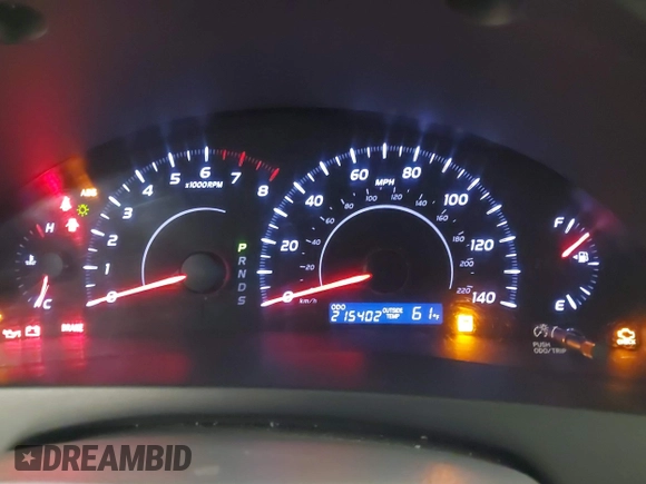 2011 Toyota Camry LE with VIN 4T1BF3EK3BU724386, listed as a IAAI auction lot 42046335 with 215,402 mi miles. Bid and sale history available at carsss.com. Image 15.