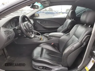 2005 BMW 6 Series 645Ci with VIN WBAEH73405B869356, listed as a Copart auction lot 89161435 with 203,596 mi miles and Clean Title. Bid and sale history available at carsss.com. Image 7.