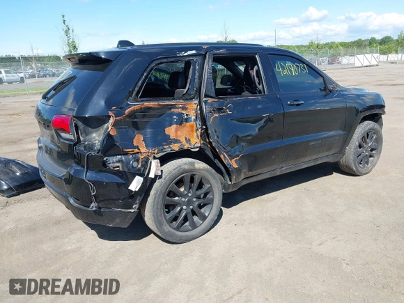 2018 Jeep Grand Cherokee Altitude with VIN 1C4RJFAG6JC147832, listed as a IAAI auction lot 42190737 with 104,280 mi miles and . Bid and sale history available at DreamBid. Image 4.