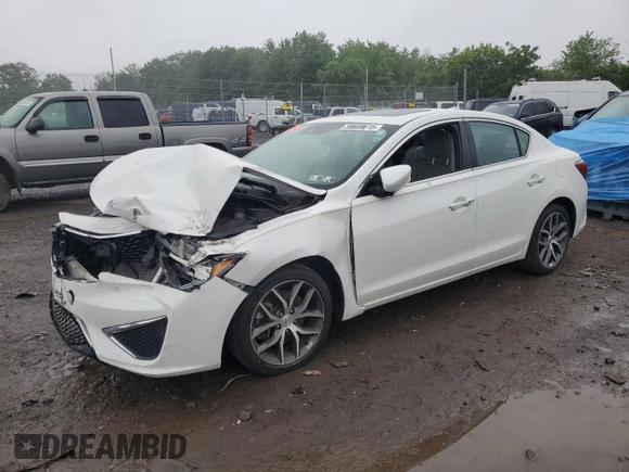 2021 Acura ILX Premium z VIN 19UDE2F73MA001339, wystawiony jako Copart lot #59689615 z przebiegiem Nie podano mil oraz Szkoda całkowita • Salvage title. Historia ofert i sprzedaży dostępna na DreamBid. Obrazek 1.