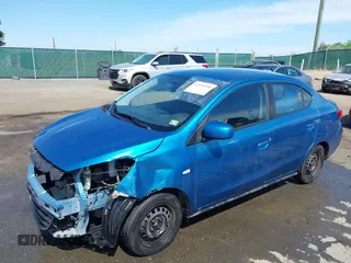 2019 Mitsubishi Mirage ES z VIN ML32F3FJ9KHF18305, wystawiony jako IAAI lot #42055350 z przebiegiem 113 585 mil mil oraz . Historia ofert i sprzedaży dostępna na DreamBid. Obrazek 2.