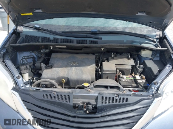 2014 Toyota Sienna LE AAS with VIN 5TDKK3DCXES498110, listed as a IAAI auction lot 41847116 with 242,065 mi miles and . Bid and sale history available at DreamBid. Image 10.