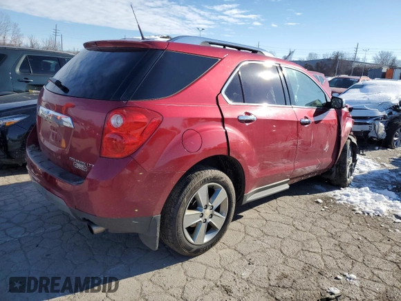 2013 Chevrolet Equinox LTZ with VIN 2GNFLFE30D6136690, listed as a Copart auction lot 41534555 with 0 mi miles and Salvage Title. Bid and sale history available at carsss.com. Image 3.