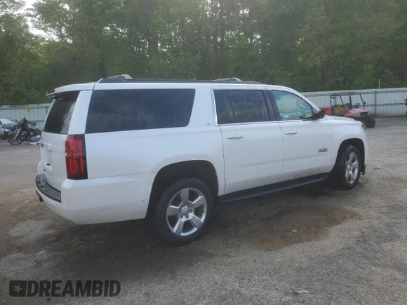 2017 Chevrolet Suburban LT z VIN 1GNSCHKC8HR330084, wystawiony jako Copart lot #52335325 z przebiegiem Nie podano mil oraz Szkoda całkowita • Salvage title. Historia ofert i sprzedaży dostępna na DreamBid. Obrazek 3.
