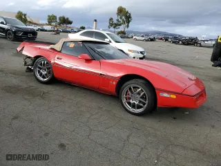 1986 Chevrolet Corvette with VIN 1G1YY6786G5906444, listed as a Copart auction lot 80259824 with 98,783 mi miles and Salvage Title. Bid and sale history available at carsss.com. Image 4.