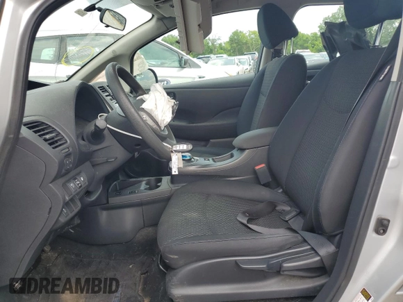 2017 Nissan LEAF SL with VIN 1N4BZ0CP2HC301120, listed as a Copart auction lot 65056525 with Not provided miles and Clean title. Bid and sale history available at DreamBid. Image 7.