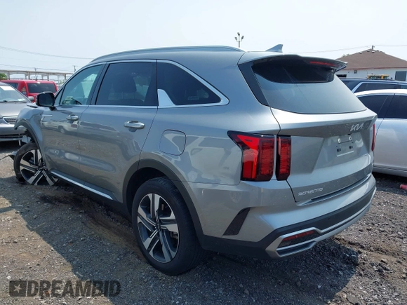 2023 Kia Sorento EX with VIN KNDRHDLG3P5140489, listed as a IAAI auction lot 42399780 with 24,042 mi miles and . Bid and sale history available at DreamBid. Image 3.