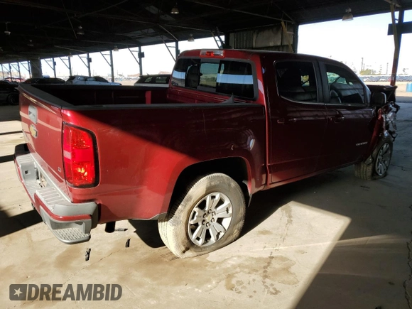 2018 Chevrolet Colorado 2WD LT with VIN 1GCGSCEN4J1233874, listed as a Copart auction lot 52213495 with 41,932 mi miles and Salvage Title. Bid and sale history available at DreamBid. Image 3.