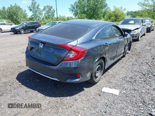 2020 Honda Civic LX z VIN 2HGFC2F61LH567246, wystawiony jako IAAI lot #42290361 z przebiegiem 50 388 mil mil oraz . Historia ofert i sprzedaży dostępna na DreamBid. Obrazek 4.