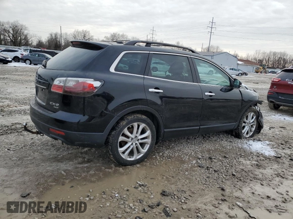 2011 Mazda CX-9 Grand Touring with VIN JM3TB3DA9B0316583, listed as a Copart auction lot 45943295 with 166,442 mi miles and Salvage Title. Bid and sale history available at DreamBid. Image 3.