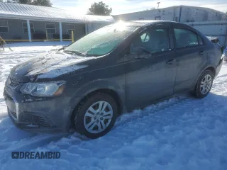 2018 Chevrolet Sonic LS with VIN 1G1JB5SH5J4130339, listed as a Copart auction lot 45695185 with 67,667 mi miles and Salvage title. Bid and sale history available at DreamBid. Image 1.