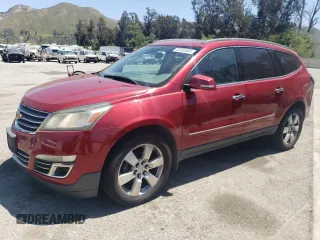 2014 Chevrolet Traverse LTZ z VIN 1GNKRJKD4EJ110191, wystawiony jako Copart lot #57535385 z przebiegiem Nie podano mil oraz Czysty tytuł • Clean title. Historia ofert i sprzedaży dostępna na DreamBid. Obrazek 1.
