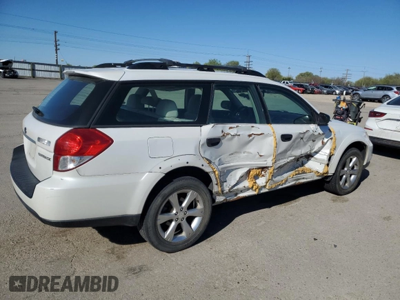 2009 Subaru Outback with VIN 4S4BP60C696342317, listed as a Copart auction lot 53745885 with 200,022 mi miles and Salvage title. Bid and sale history available at DreamBid. Image 3.