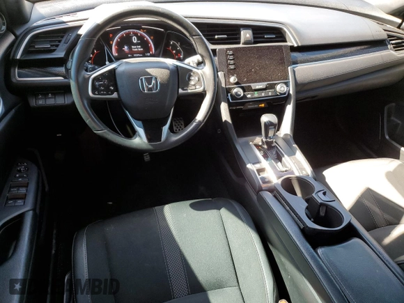 2020 Honda Civic Sedan Sport with VIN 2HGFC2F85LH556395, listed as a Copart auction lot 44930215 with 72,599 mi miles and Salvage Title. Bid and sale history available at carsss.com. Image 8.