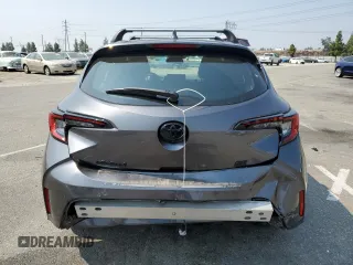 2023 Toyota Corolla Hatchback SE with VIN JTND4MBE0P3191901, listed as a Copart auction lot 71491134 with 12,031 mi miles and Salvage Title. Bid and sale history available at carsss.com. Image 6.