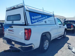 2023 GMC Sierra 1500 with VIN 3GTNUAED2PG351350, listed as a IAAI auction lot 41940470 with 7,377 mi miles and . Bid and sale history available at DreamBid. Image 4.