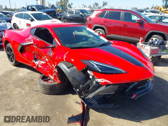 2023 Chevrolet Corvette 2LT with VIN 1G1YB2D46P5115407, listed as a IAAI auction lot 38910179 with 13,364 mi miles and . Bid and sale history available at DreamBid. Image 1.