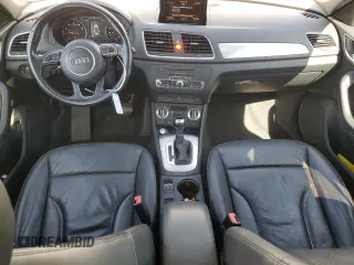 2015 Audi Q3 Premium Plus with VIN WA1BFCFS0FR001987, listed as a Copart auction lot 72962684 with 104,432 mi miles and Salvage title. Bid and sale history available at DreamBid. Image 8.