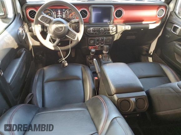 2023 Jeep Gladiator Rubicon with VIN 1C6JJTBG5PL539288, listed as a Copart auction lot 44384115 with 9,342 mi miles and Clean Title. Bid and sale history available at carsss.com. Image 8.