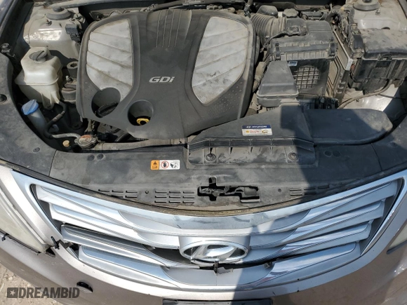 2013 Hyundai Azera with VIN KMHFG4JG4DA217863, listed as a Copart auction lot 53840575 with 0 mi miles and Clean Title. Bid and sale history available at carsss.com. Image 11.