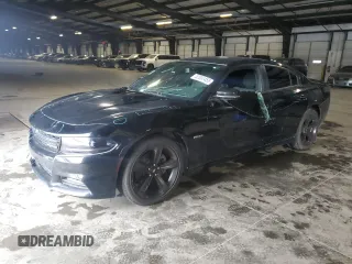 2018 Dodge Charger R/T with VIN 2C3CDXCT5JH147173, listed as a Copart auction lot 52091455 with 149,954 mi miles and Salvage title. Bid and sale history available at DreamBid. Image 1.