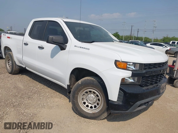 2021 Chevrolet Silverado 1500 Work Truck with VIN 1GCRYAEF2MZ211124, listed as a IAAI auction lot 42221799 with 69,005 mi miles and . Bid and sale history available at DreamBid. Image 1.