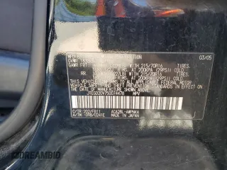 2005 Toyota RAV4 with VIN JTEGD20V750074478, listed as a Copart auction lot 49474515 with 151,829 mi miles and Salvage Title. Bid and sale history available at DreamBid. Image 12.