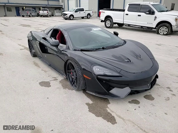 2019 McLaren 570S with VIN SBM13FAA1KW006404, listed as a Copart auction lot 78088414 with 17,852 mi miles and Salvage Title. Bid and sale history available at carsss.com. Image 11.