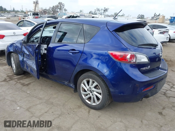 2013 Mazda 3 i Touring with VIN JM1BL1LPXD1795959, listed as a IAAI auction lot 42116268 with 100,412 mi miles and . Bid and sale history available at DreamBid. Image 3.