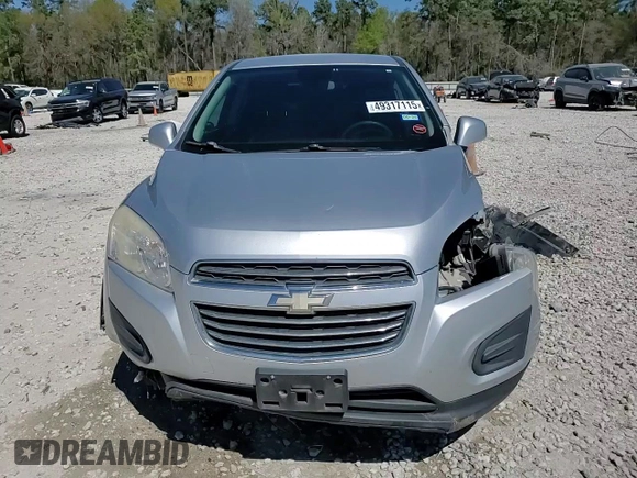 2016 Chevrolet Trax LS with VIN KL7CJKSB6GB618181, listed as a Copart auction lot 49317115 with 187,954 mi miles and Salvage Title. Bid and sale history available at carsss.com. Image 14.