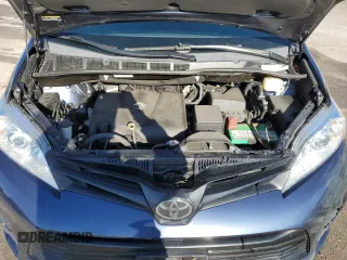 2019 Toyota Sienna L with VIN 5TDZZ3DC6KS013290, listed as a Copart auction lot 49493685 with 76,416 mi miles and Salvage Title. Bid and sale history available at carsss.com. Image 12.