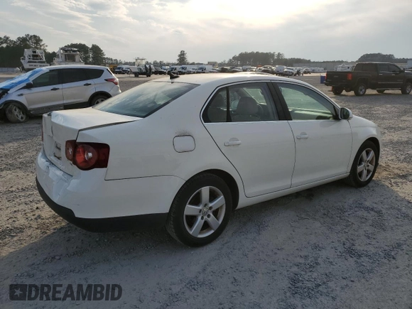 2008 Volkswagen Jetta Sedan SE with VIN 3VWRM71K98M166785, listed as a Copart auction lot 47169185 with 146,956 mi miles and Salvage Title. Bid and sale history available at carsss.com. Image 3.