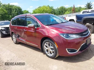 2017 Chrysler Pacifica Limited with VIN 2C4RC1GG4HR838265, listed as a IAAI auction lot 42512234 with 105,744 mi miles and . Bid and sale history available at DreamBid. Image 1.