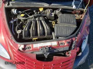 2002 Chrysler PT Cruiser Touring with VIN 3C4FY58B42T292814, listed as a Copart auction lot 81101984 with 57,293 mi miles and Salvage Title. Bid and sale history available at DreamBid. Image 12.