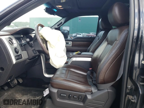 2010 Ford F-150 XL with VIN 1FTFW1EV3AFA38193, listed as a Copart auction lot 59061254 with 100,553 mi miles and Salvage Title. Bid and sale history available at carsss.com. Image 7.