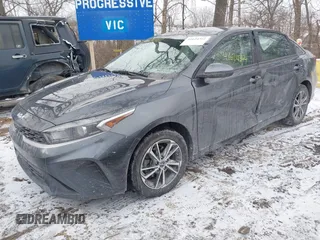 2022 Kia Forte LXS with VIN 3KPF24ADXNE435362, listed as a IAAI auction lot 41624362 with 54,930 mi miles and . Bid and sale history available at DreamBid. Image 6.